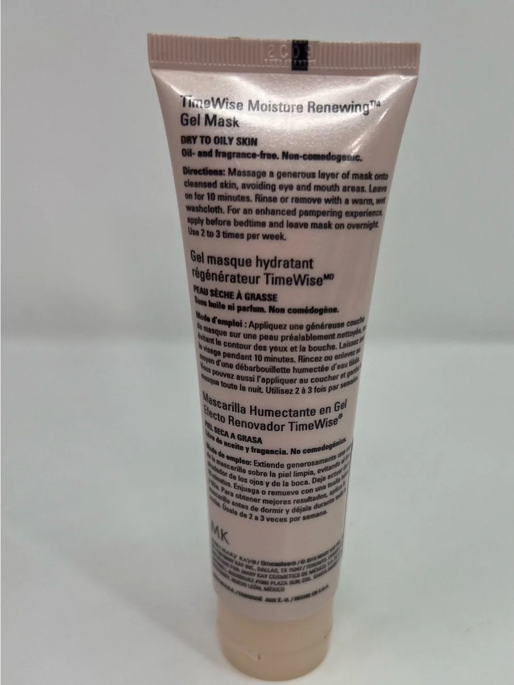Mary Kay TIMEWISE Moisture Renewing Gel Mask 3 Oz  Hydrating New No Box